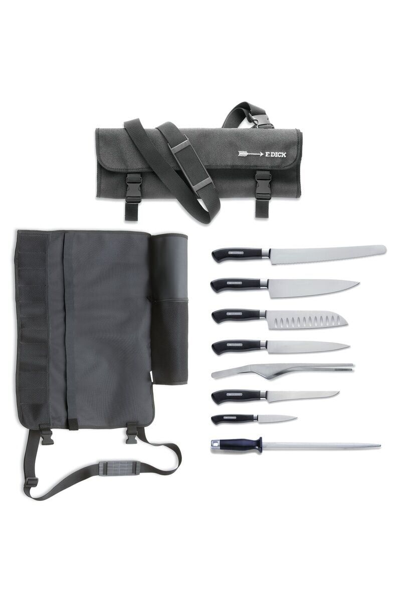 Rulo Bıçak Çantası Başlangıç Seti 8 Bıçaklı