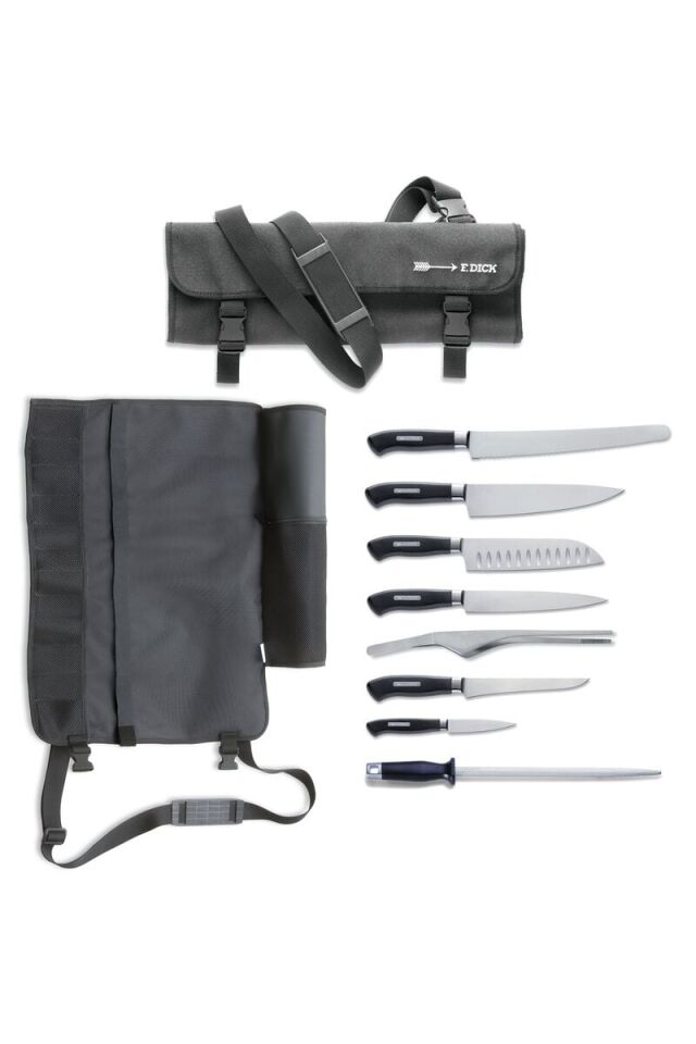 Rulo Bıçak Çantası Başlangıç Seti 8 Bıçaklı