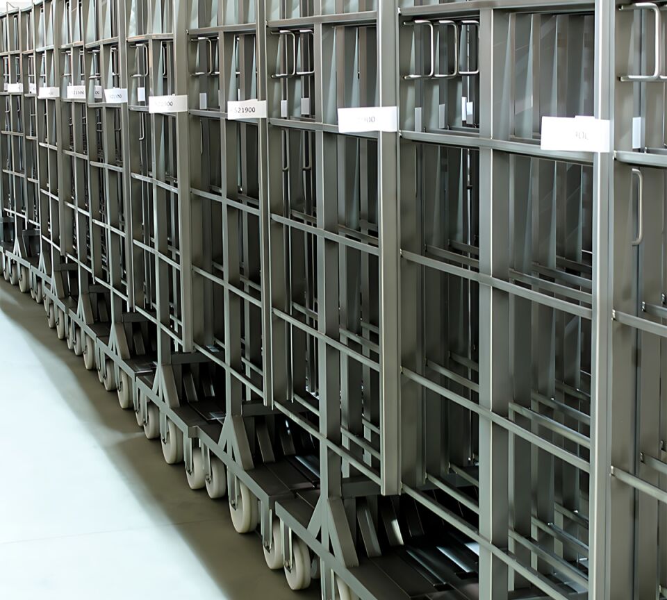 H Tipi Fırın Arabası