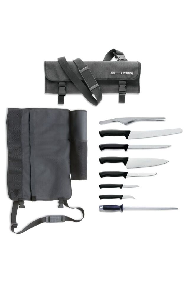 ProDynamic Serisi Rulo Bıçak Çantası Başlangıç Seti 8 Bıçaklı