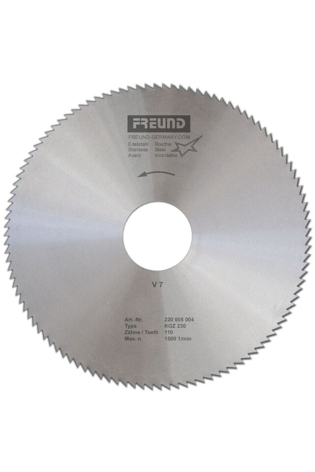 FREUND ET PARÇALAMA TESTERE BIÇAĞI ( KGZ 180 İÇİN)