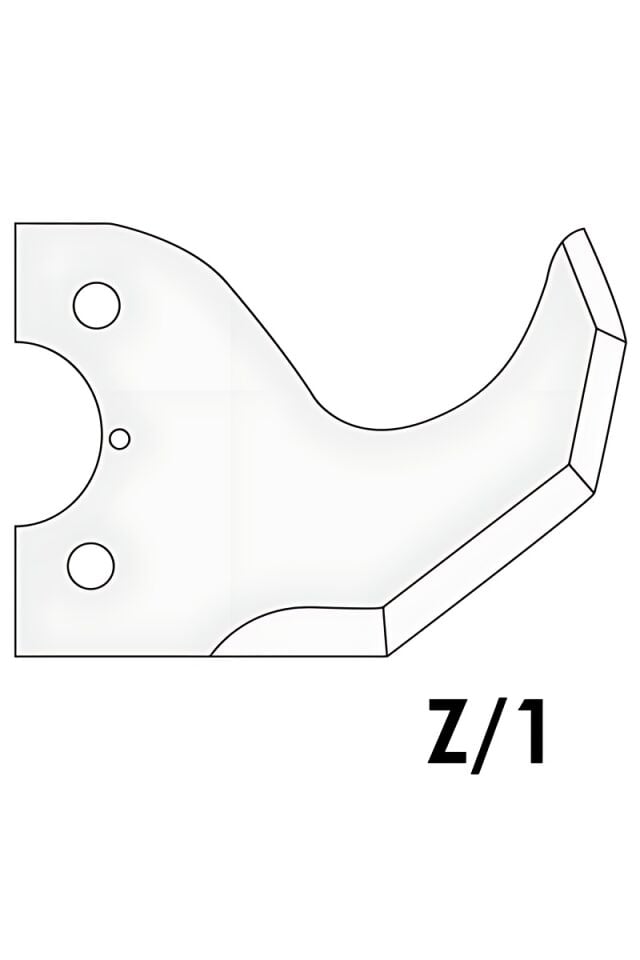 K+G WETTER Kuter Bıçağı 120 litre Zack Form