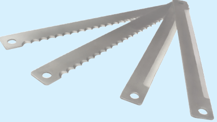 Kuşbaşı Küp Kesme  Bıçağı 238x20x1,0 mm ( FOODLOGISTIK Kuşbaşı Makinaları İçin)