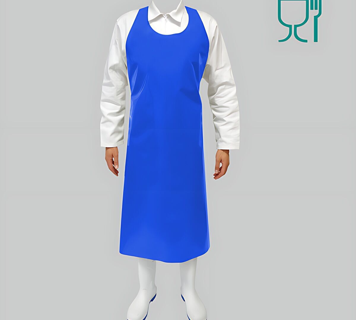 Kasap Önlüğü - Tek Parça- Monoblok -Sarı