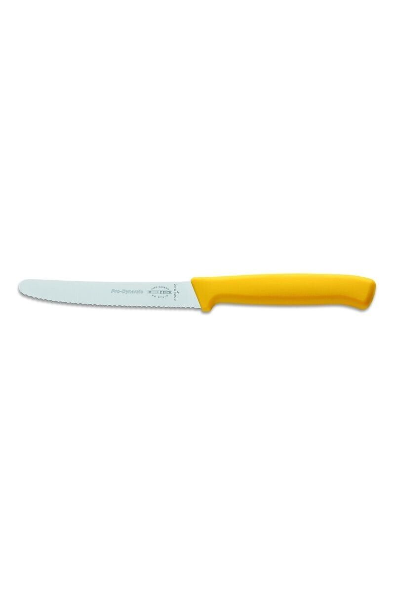 ProDynamic Çok Amaçlı Tırtıklı Bıçak 11 cm Sarı