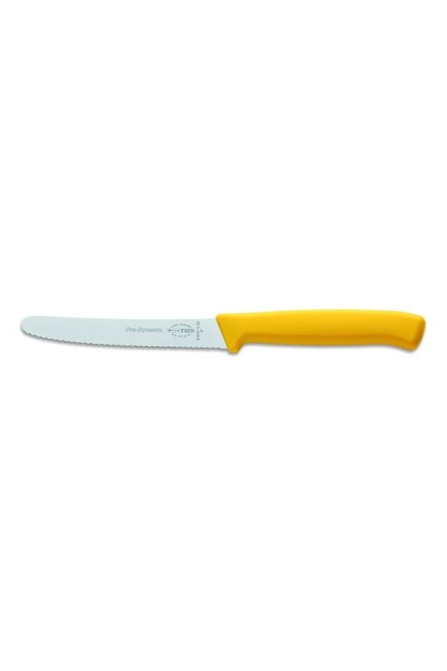 ProDynamic Çok Amaçlı Tırtıklı Bıçak 11 cm Sarı