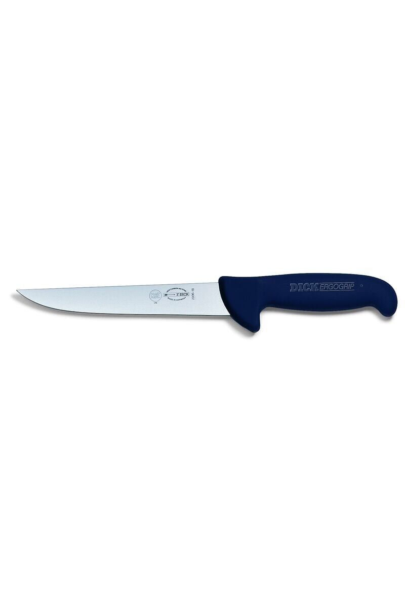 ErgoGrip Deri Yüzme Bıçağı 18 cm Siyah