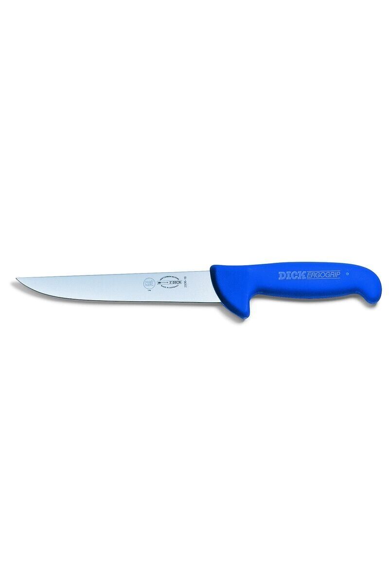 ErgoGrip Deri Yüzme Bıçağı 18 cm Mavi