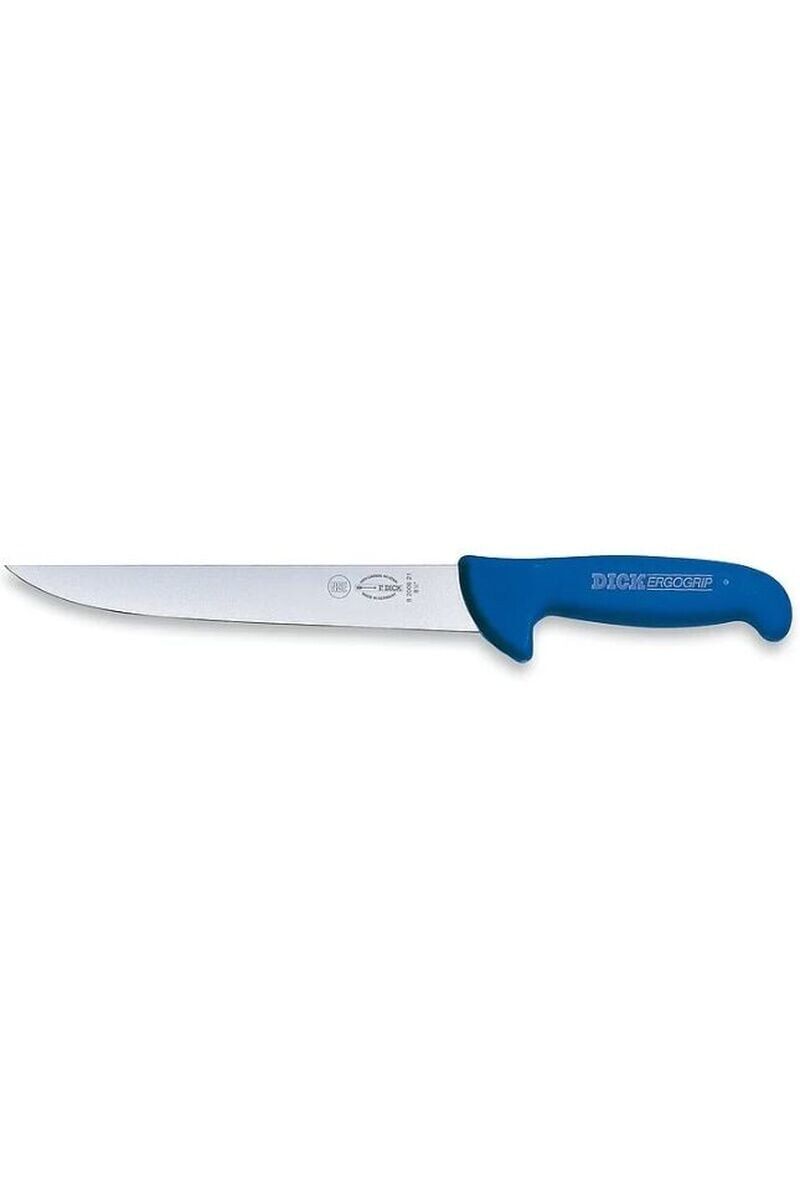 ErgoGrip Deri Yüzme Bıçağı 21 cm Mavi