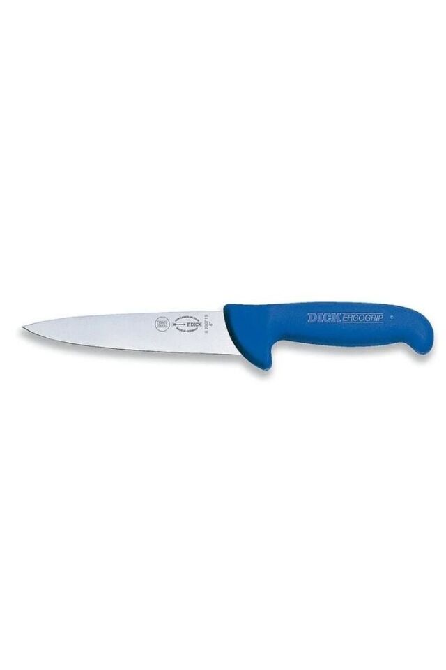 ErgoGrip Deri Yüzme Bıçağı 15 cm Mavi