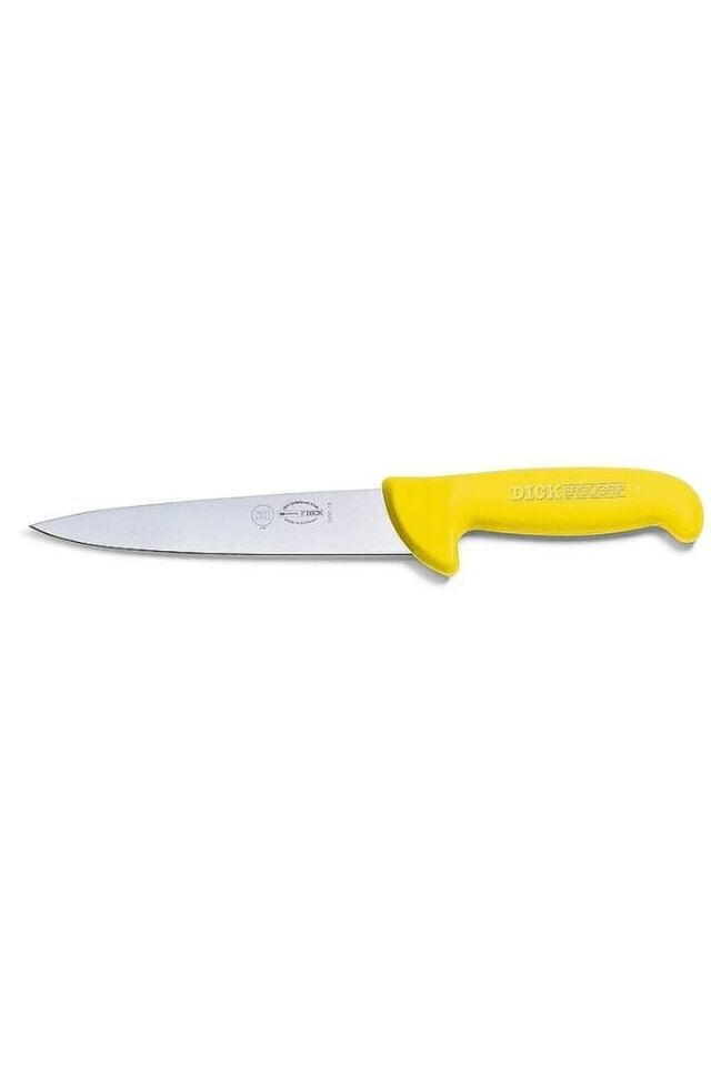 ErgoGrip Deri Yüzme Bıçağı 18 cm Sarı