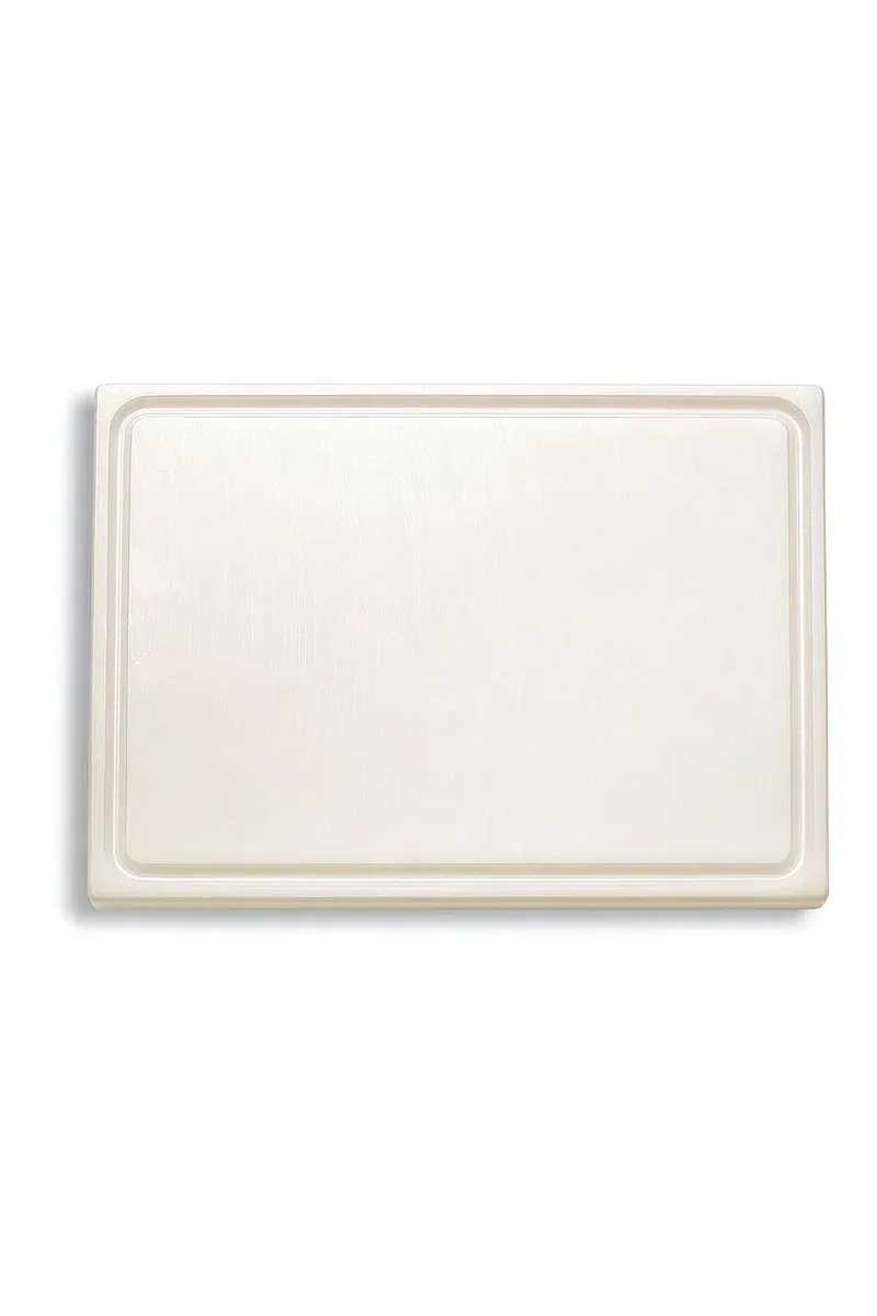 Oluklu Kesme Tahtası-Beyaz