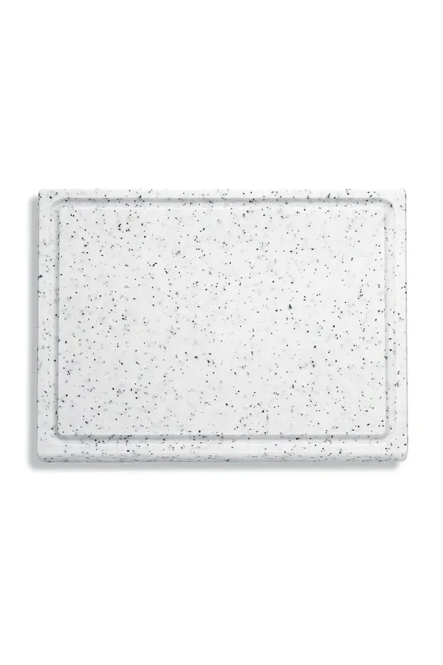 Oluklu Kesme Tahtası-beyaz