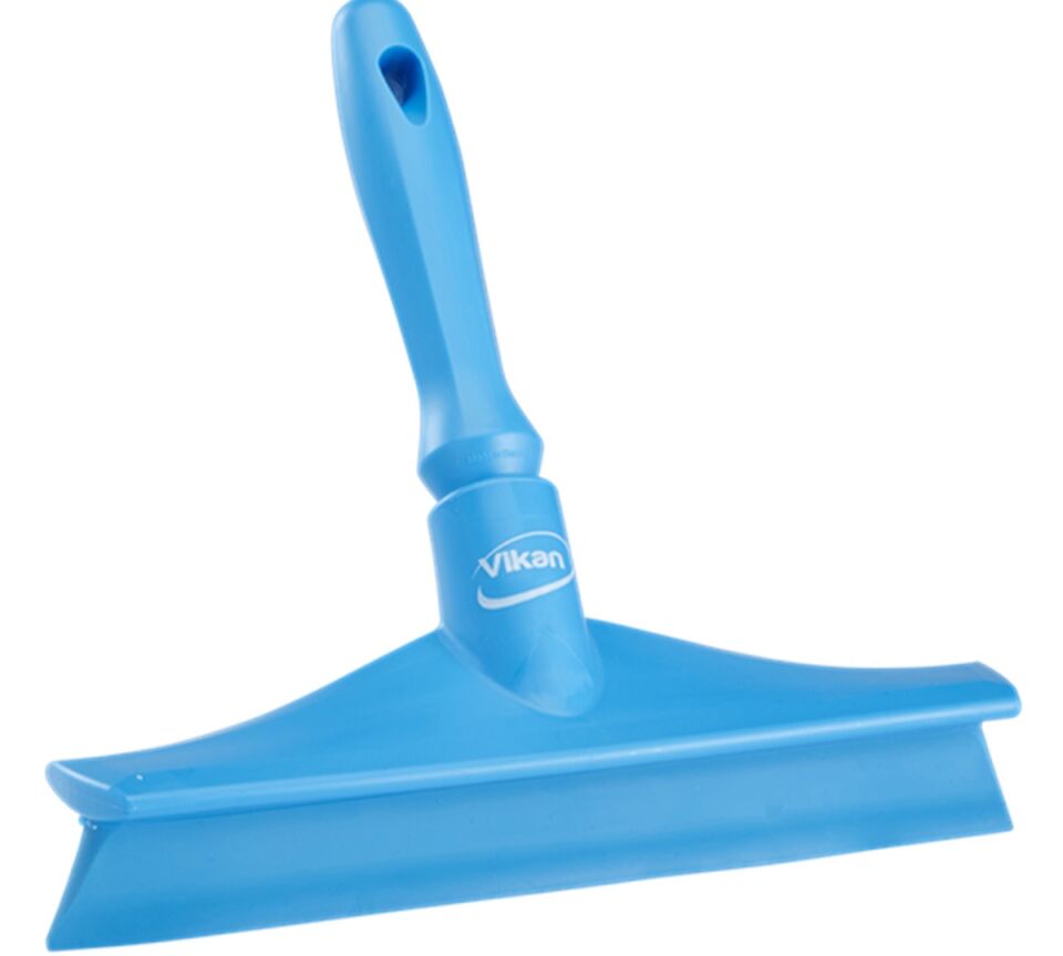 Hijyenik Masa Sileceği Mini Saplı, 245 mm, Mavi