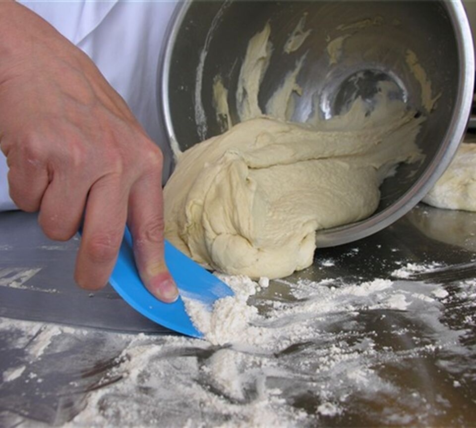 El Kazıyıcı, esnek, 165 mm, Mavi ( Scraper )