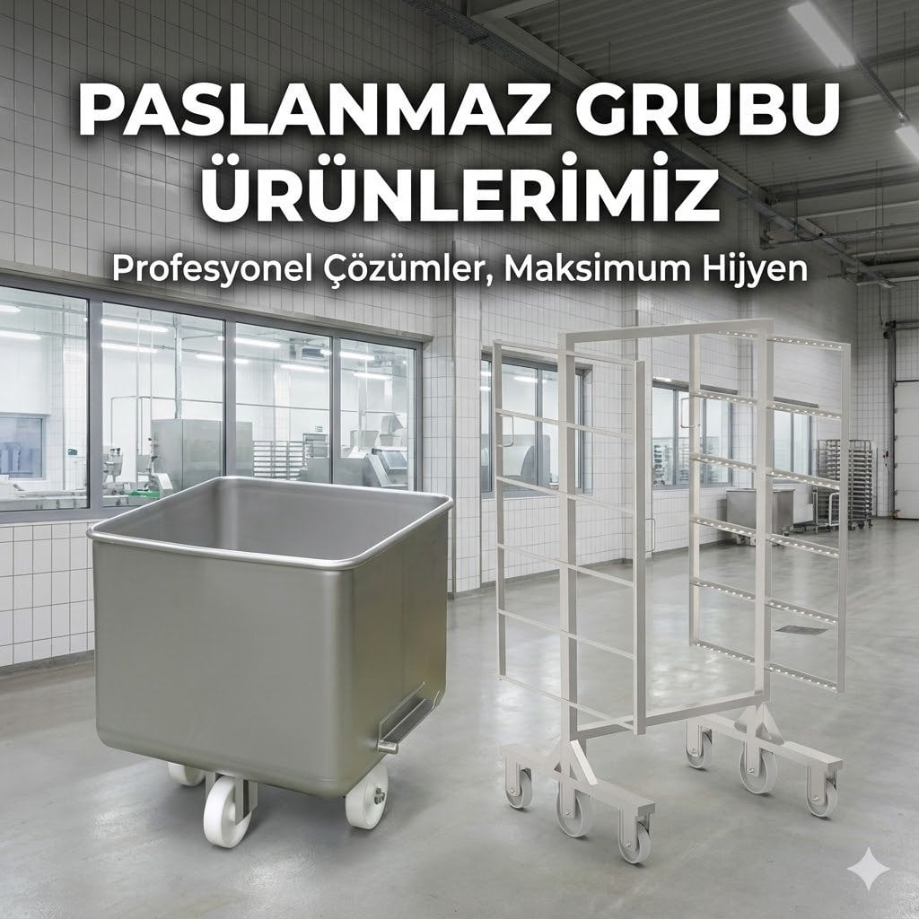 PASLANMAZ GRUBU ÜRÜNLERİMİZ
