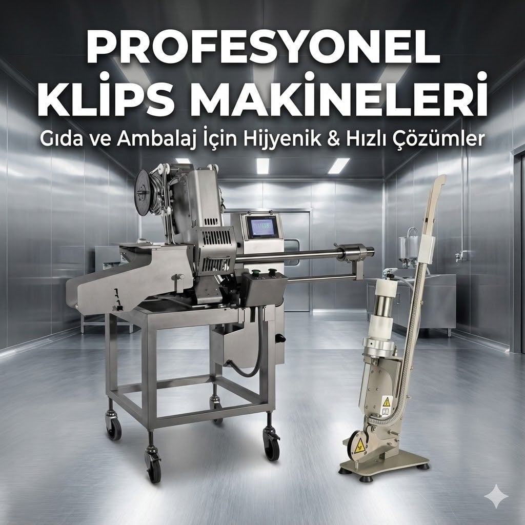 PROFESYONEL KLİPS MAKİNALARI